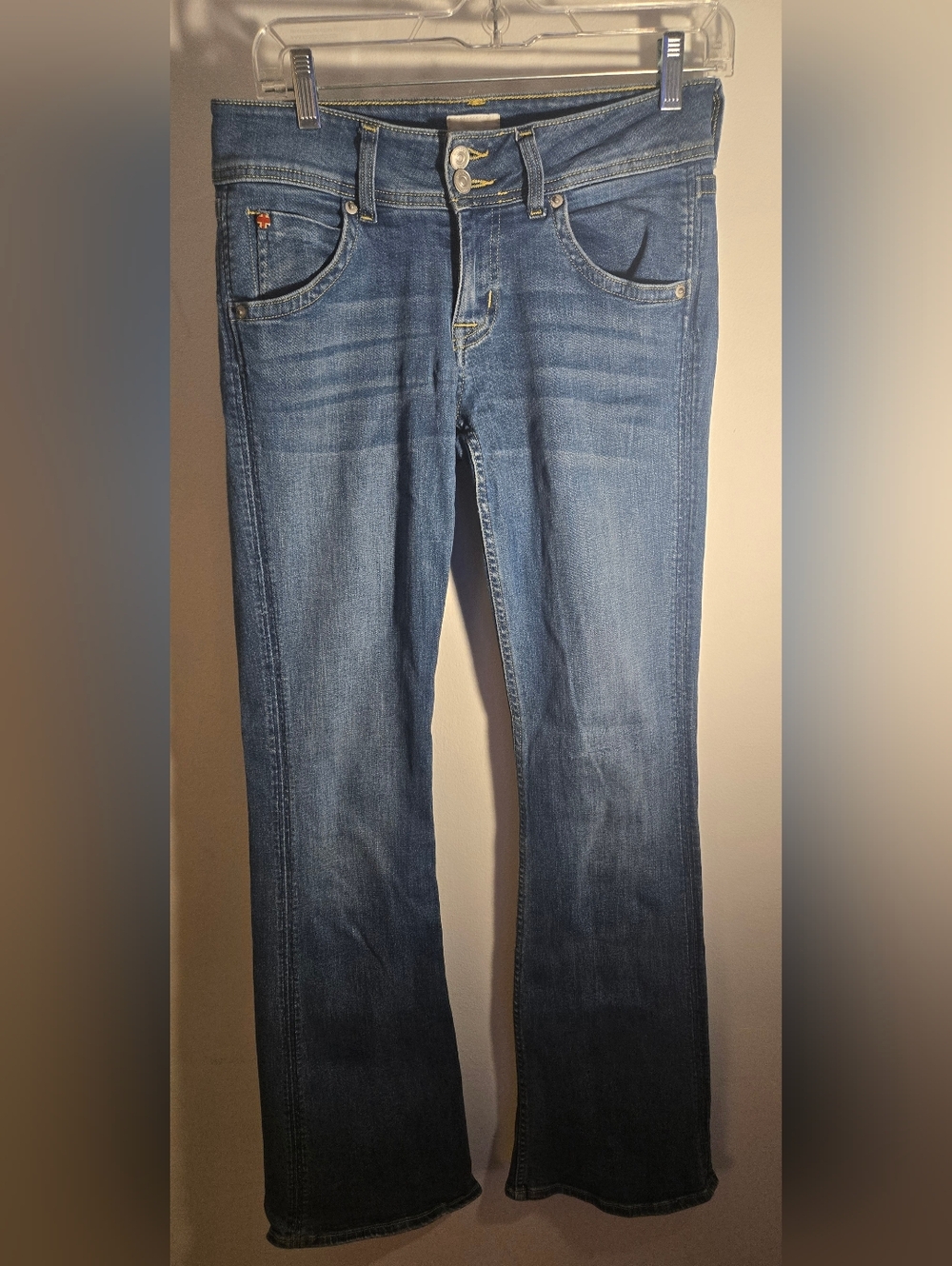 Hudson Jeans Mid Blue Flare Jeans